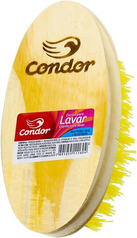 ESCOVA MULTIUSO PARA LAVAR CONDOR TRANSPARENTE