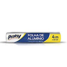 FOLHA DE ALUMÍNIO PRATSY