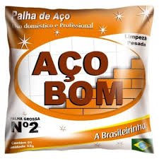 PALHA DE AÇO N° 2 - AÇO BOM