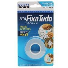 FITA DUPLA FACE FIXA TUDO - TEK BOND