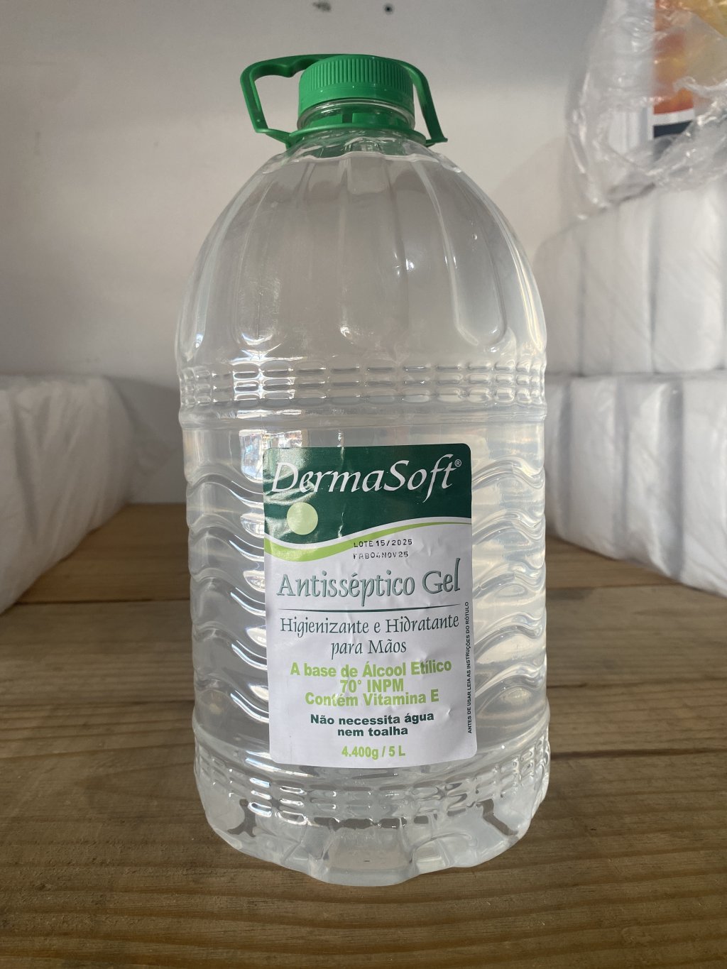 ÁLCOOL GEL 70° - DERMASOFT
