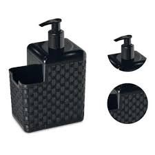 PORTA DETERGENTE SABÃO LÍQUIDO COM SUPORTE PARA BUCHA