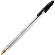 CANETA BIC CRISTAL PRETA BOLÍGRAFO