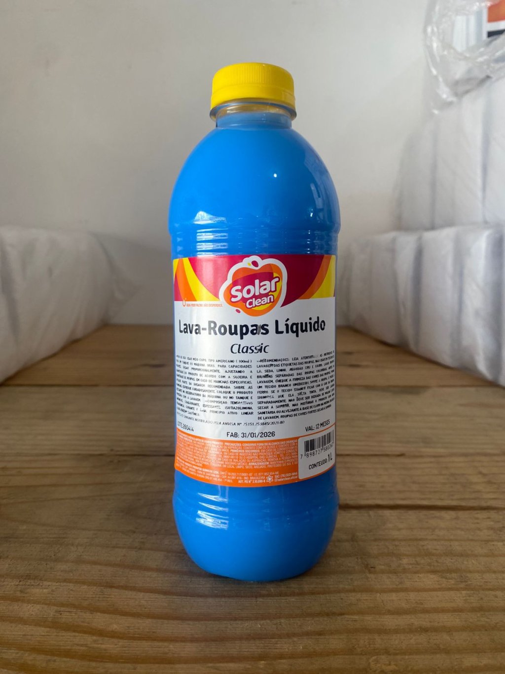 SOLAR CLEAN LAVA-ROUPAS LÍQUIDO  