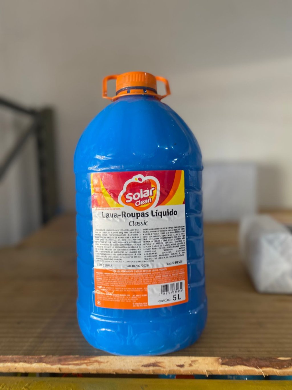 SOLAR CLEAN LAVA-ROUPAS LÍQUIDO CLASSIC  