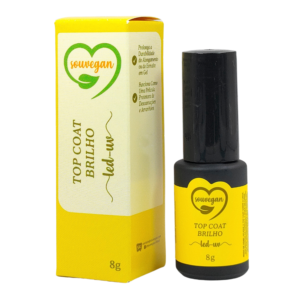 Top Coat Led Uv Sou Vegan 8g