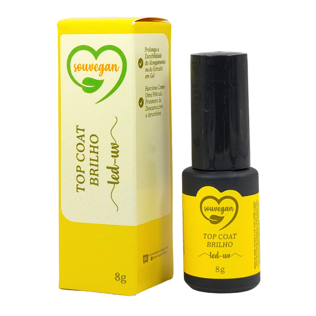 Top Coat Led Uv Sou Vegan 8g