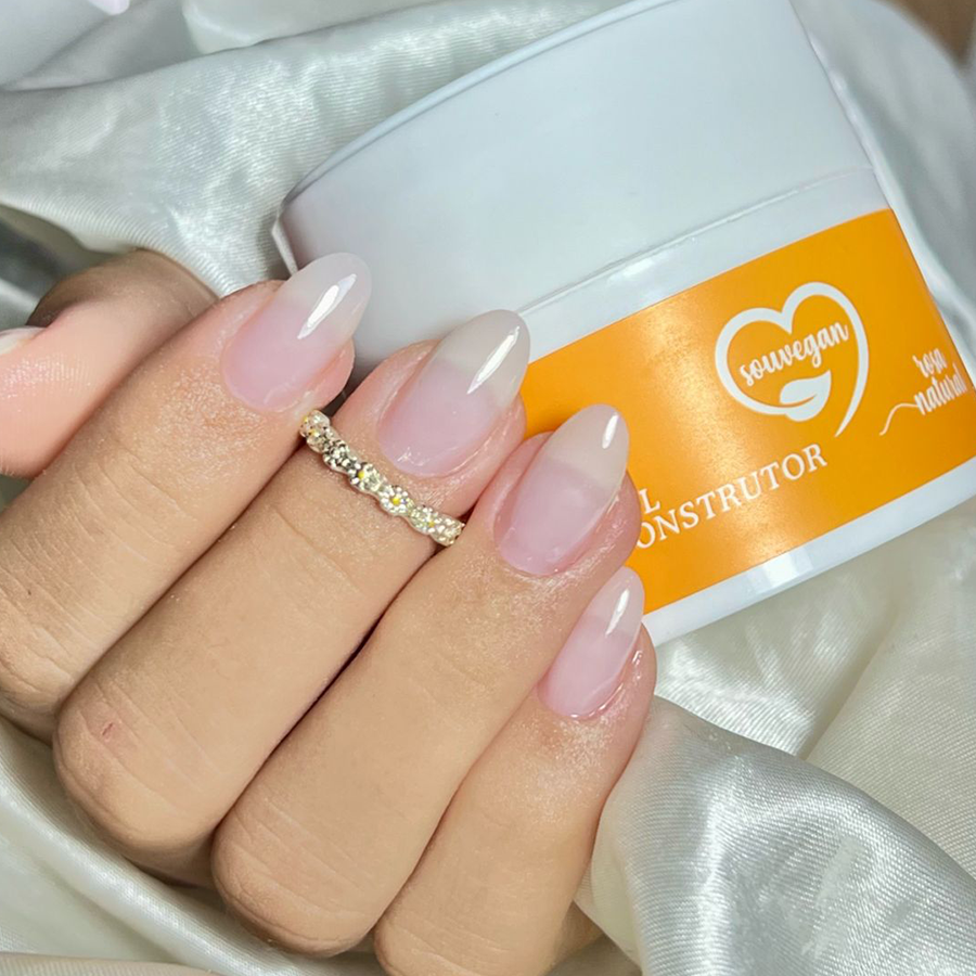 Gel Construtor Sou Vegan Rosa Natural 20g