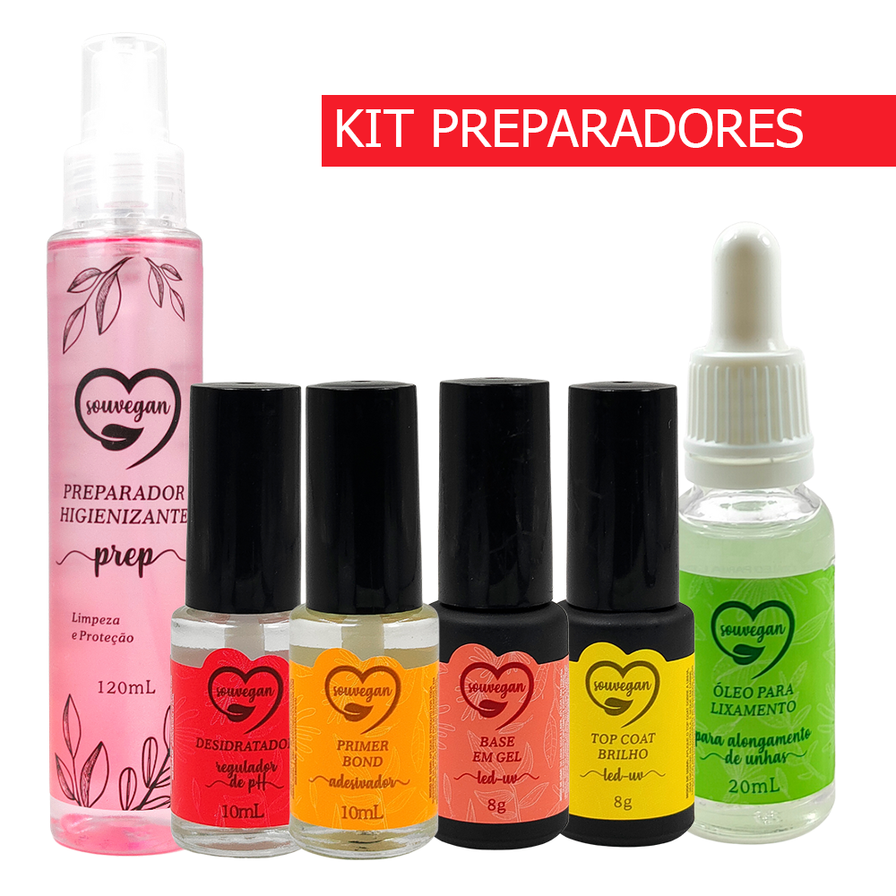Kit de Preparadores com 6 Produtos