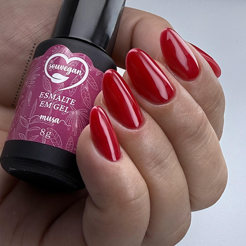 Esmalte em Gel Sou Vegan Musa 8g