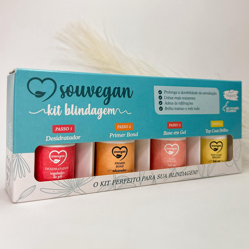 Kit Blindagem Sou Vegan 4 Produtos