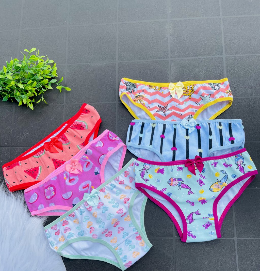Calcinha Infantil em algodão ref:211