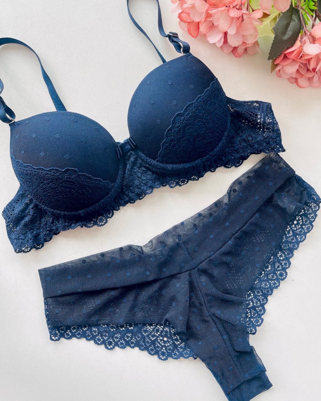 Conjunto Colmeia tule 