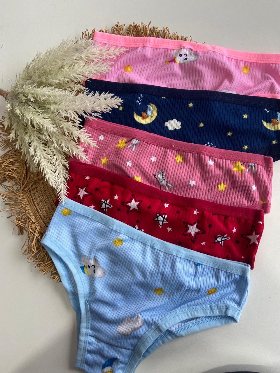 Calcinha suede infantil 
