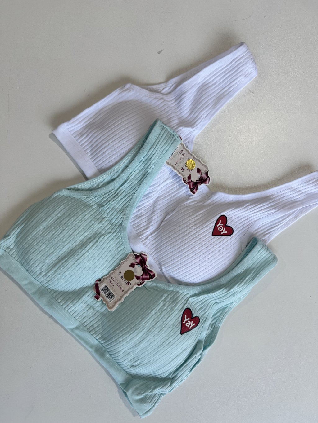 Top juvenil 20924 canelado 