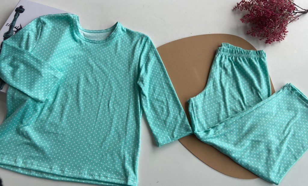 Pijama inverno feminino infantil 2 unidades 