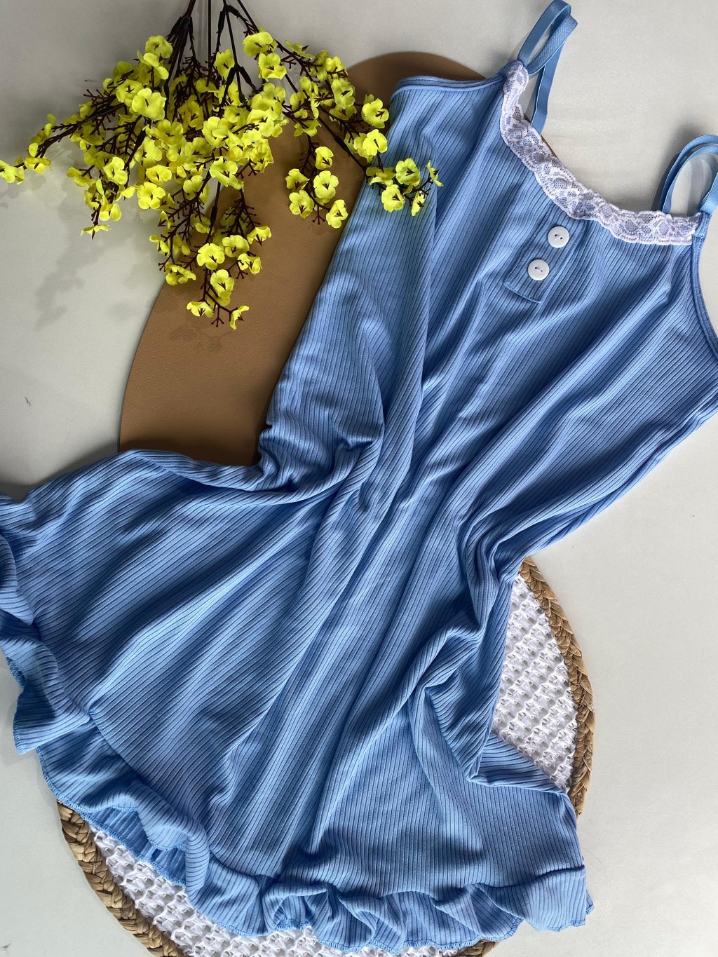 Camisola canelada 