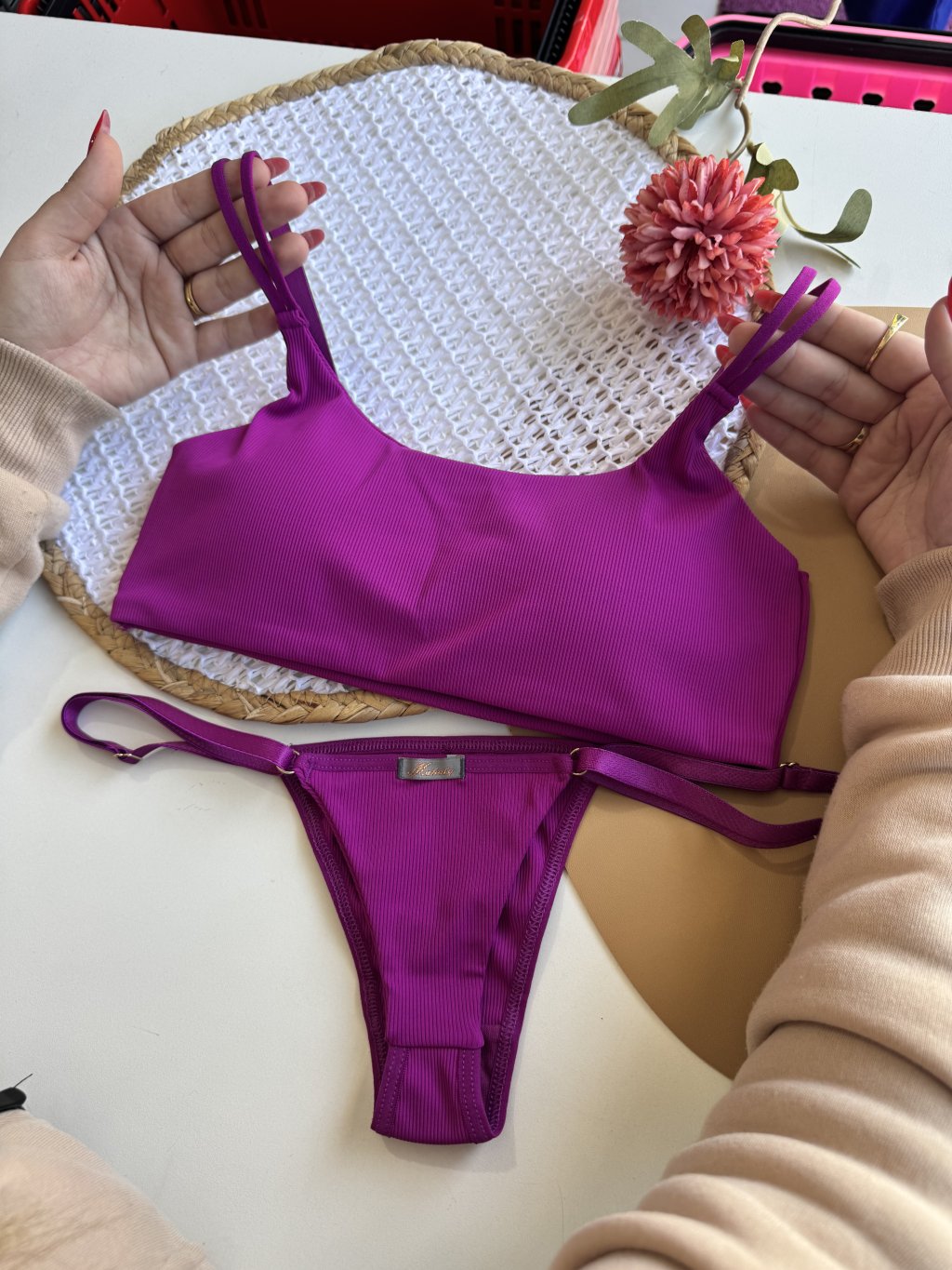 CONJUNTO LARISSA CANELADO TOP