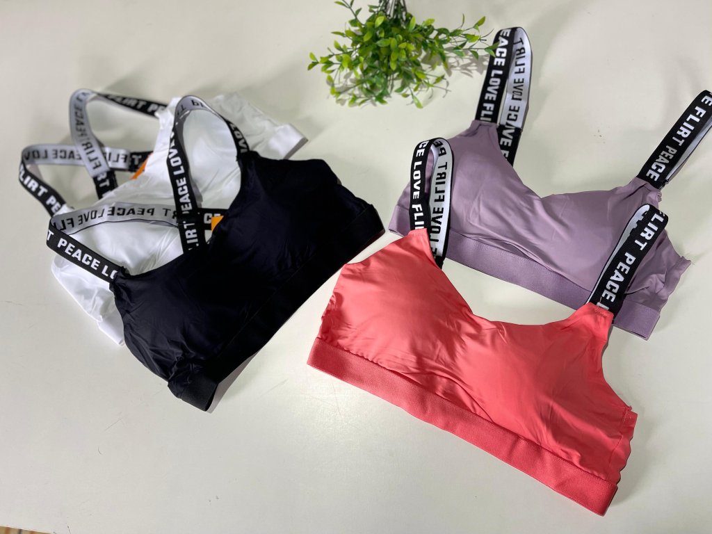 TOP SEM COSTURA COM ALÇA DE ELASTICO