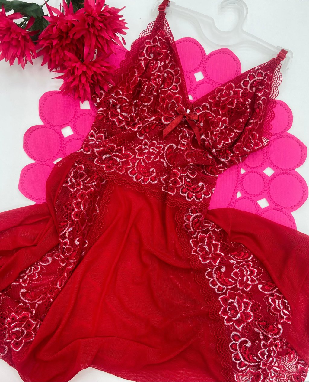 Camisola Sexy Tule-612