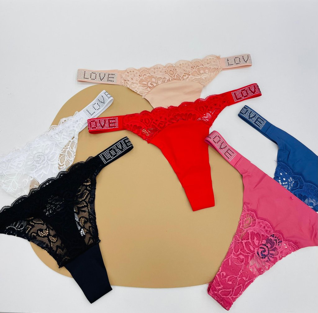 Calcinha love secrets renda sortida