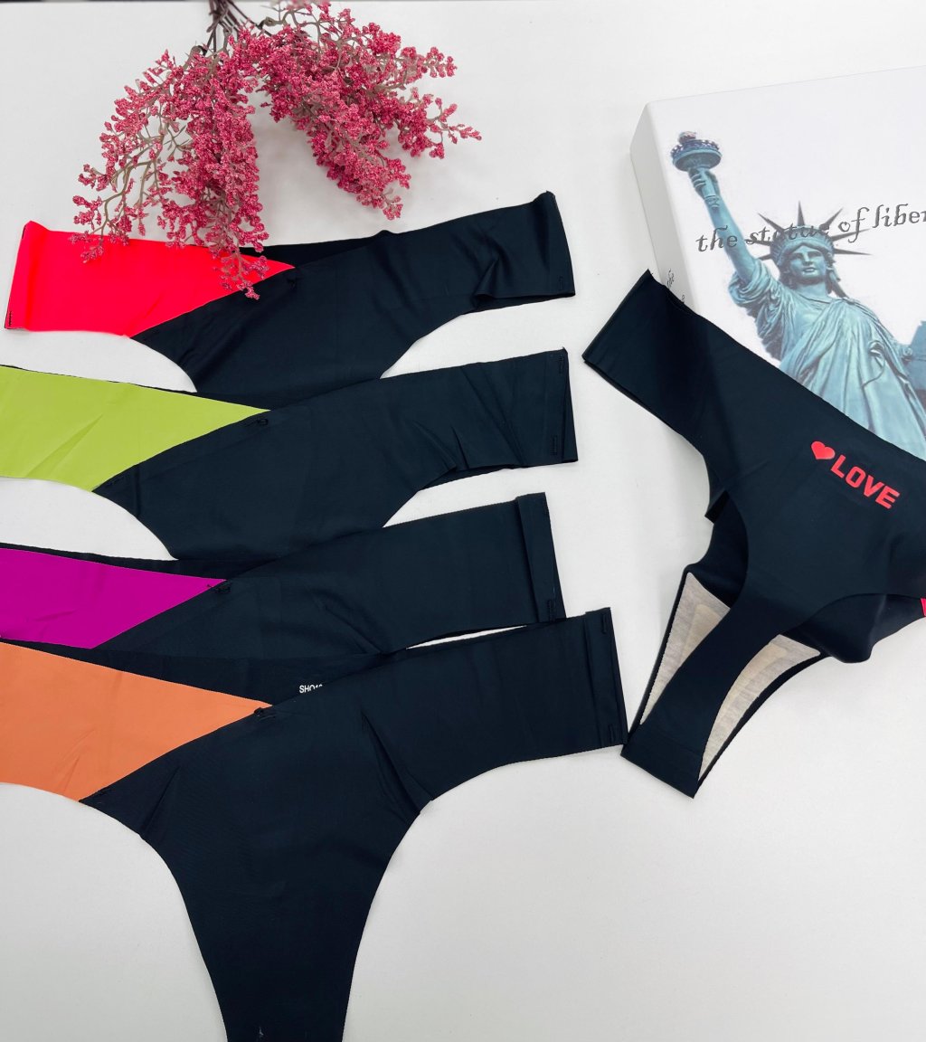 Calcinha Neon sem Costura- 010