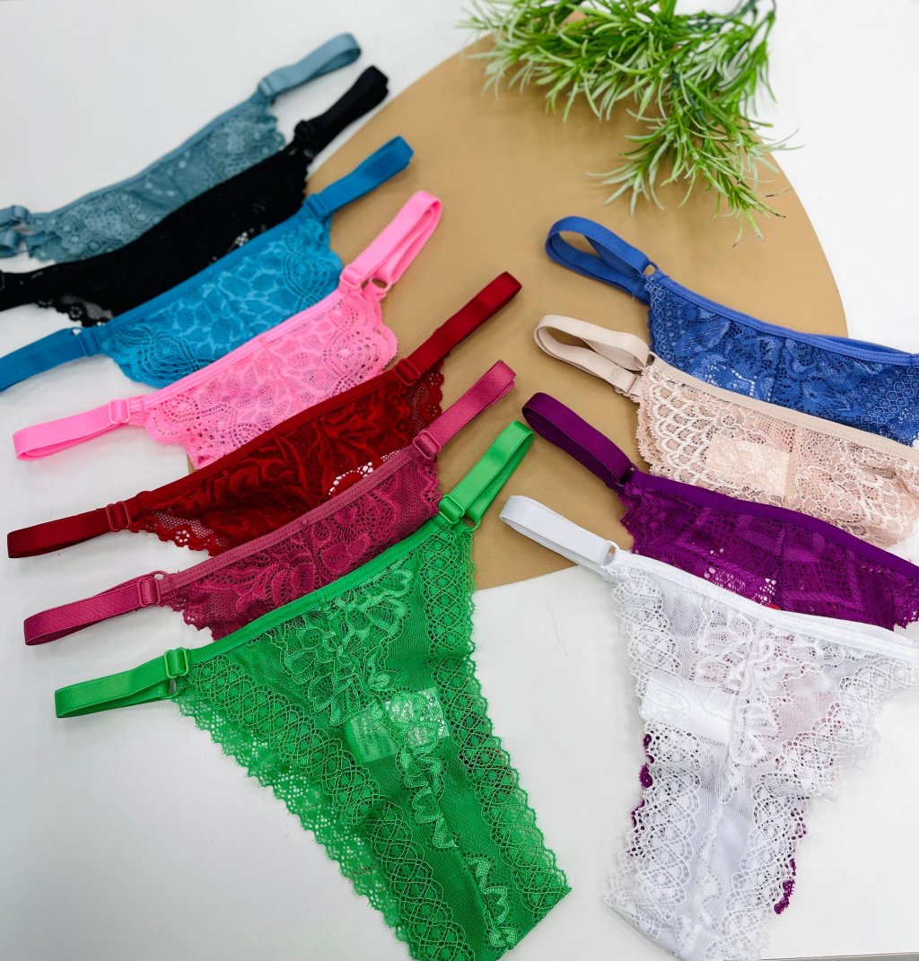 Calcinha Rendada de Regulagem- 2059