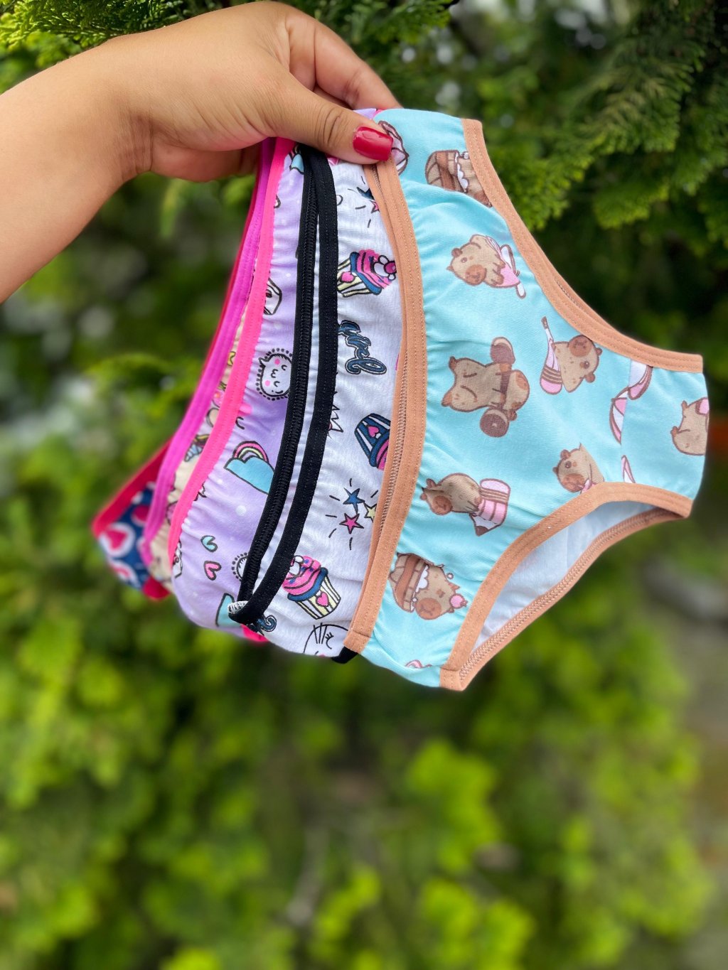 Calcinha em Algodão  211-Estampada