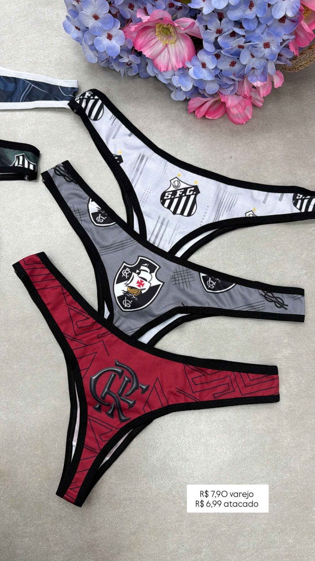 Calcinhas time - tam unico 