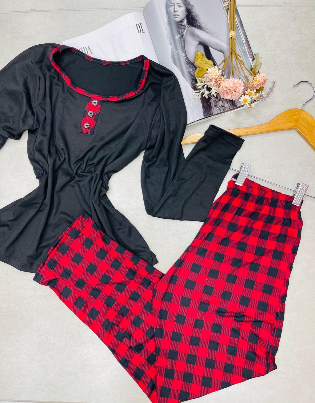 Pijama  Priscila Suede