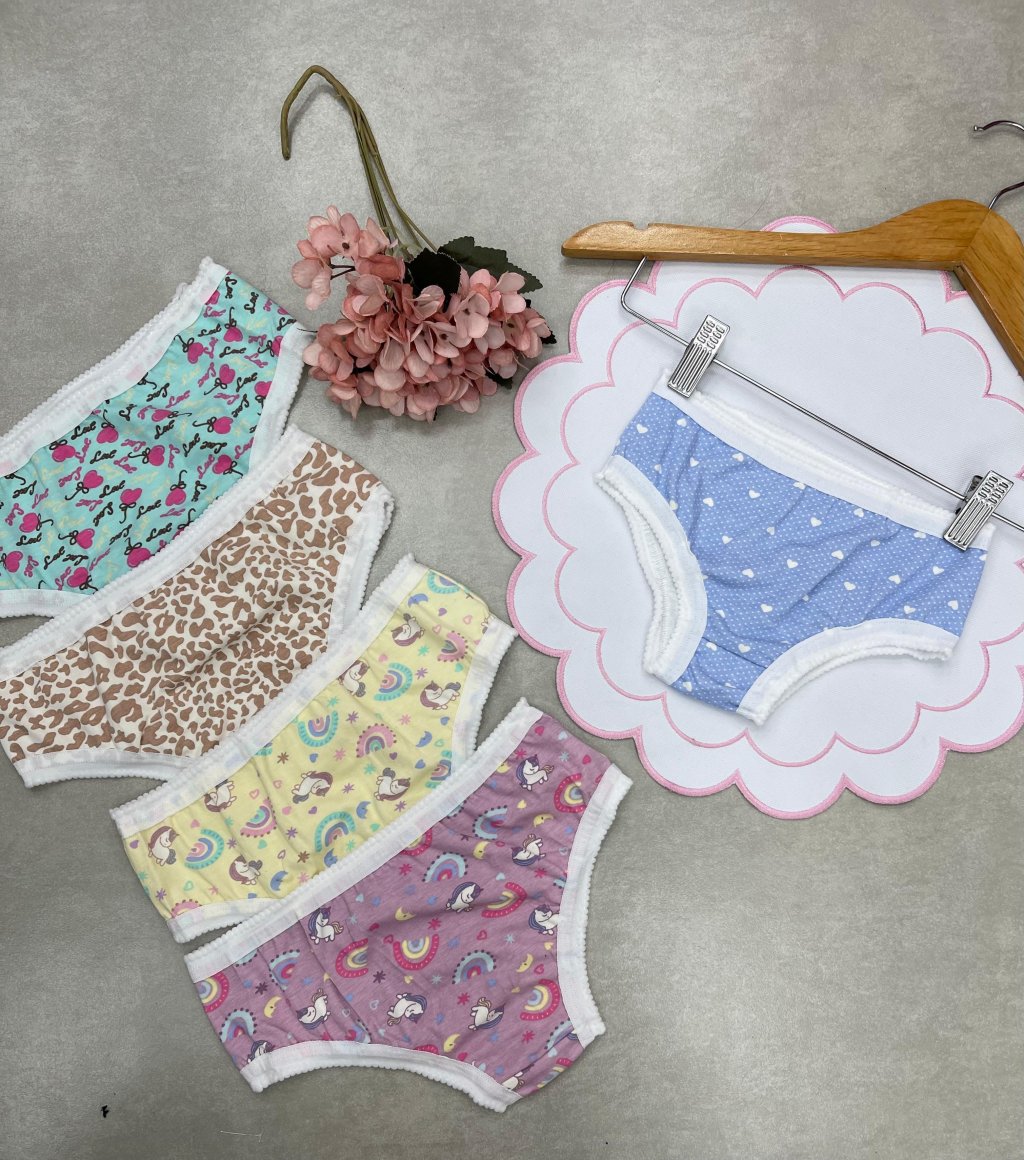 Calcinha em Algodão Estampada