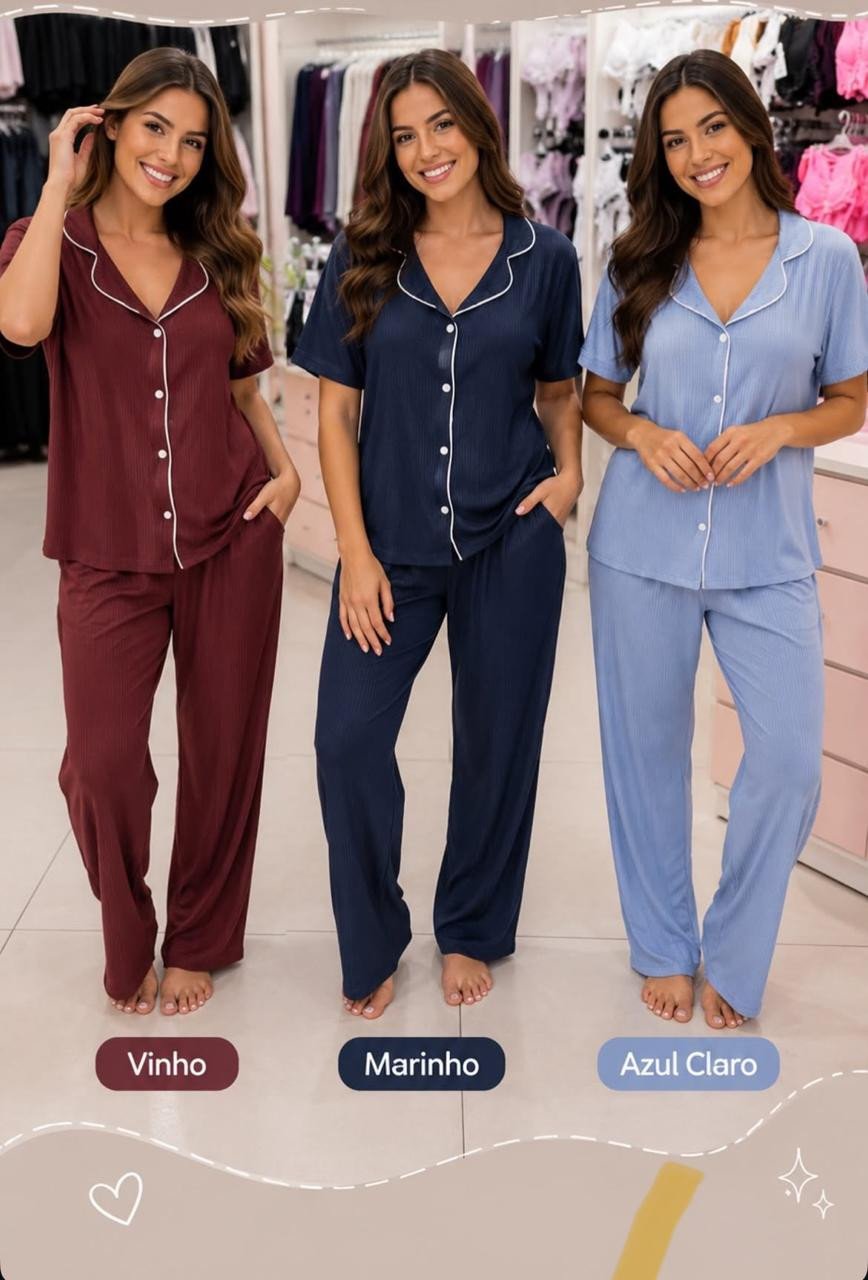 PIJAMA CANELADO GABI