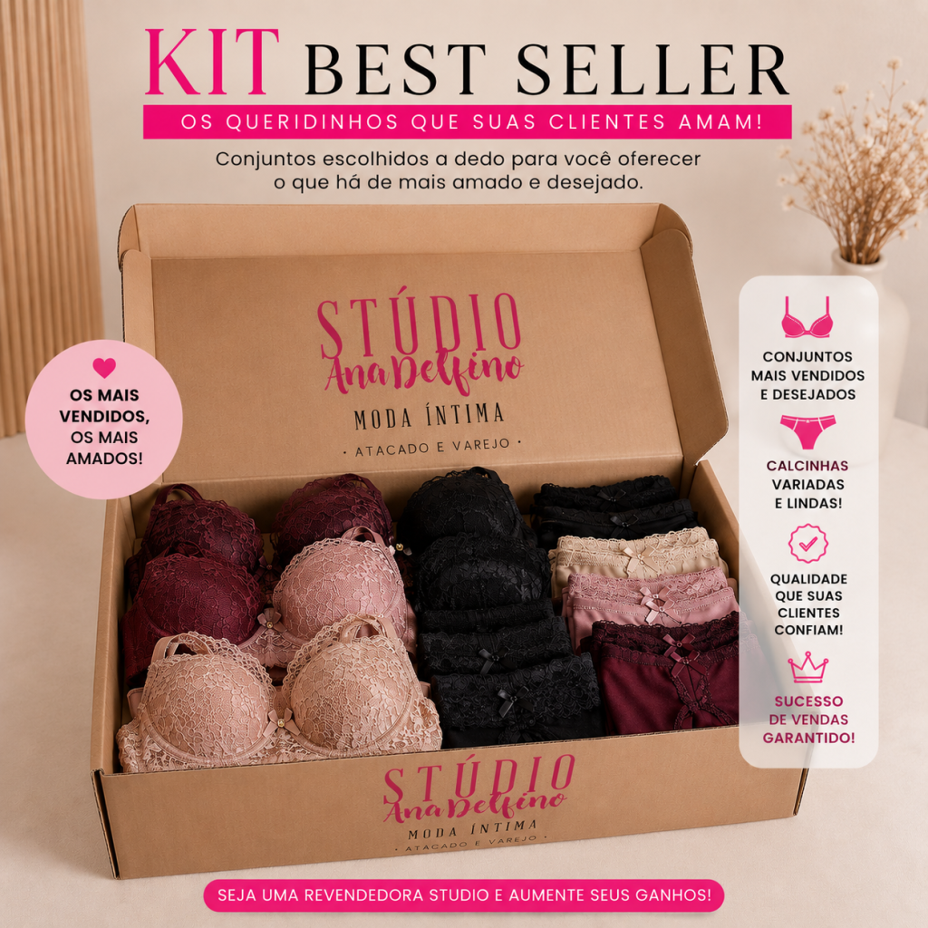 KIT Best Seller - 35 peças