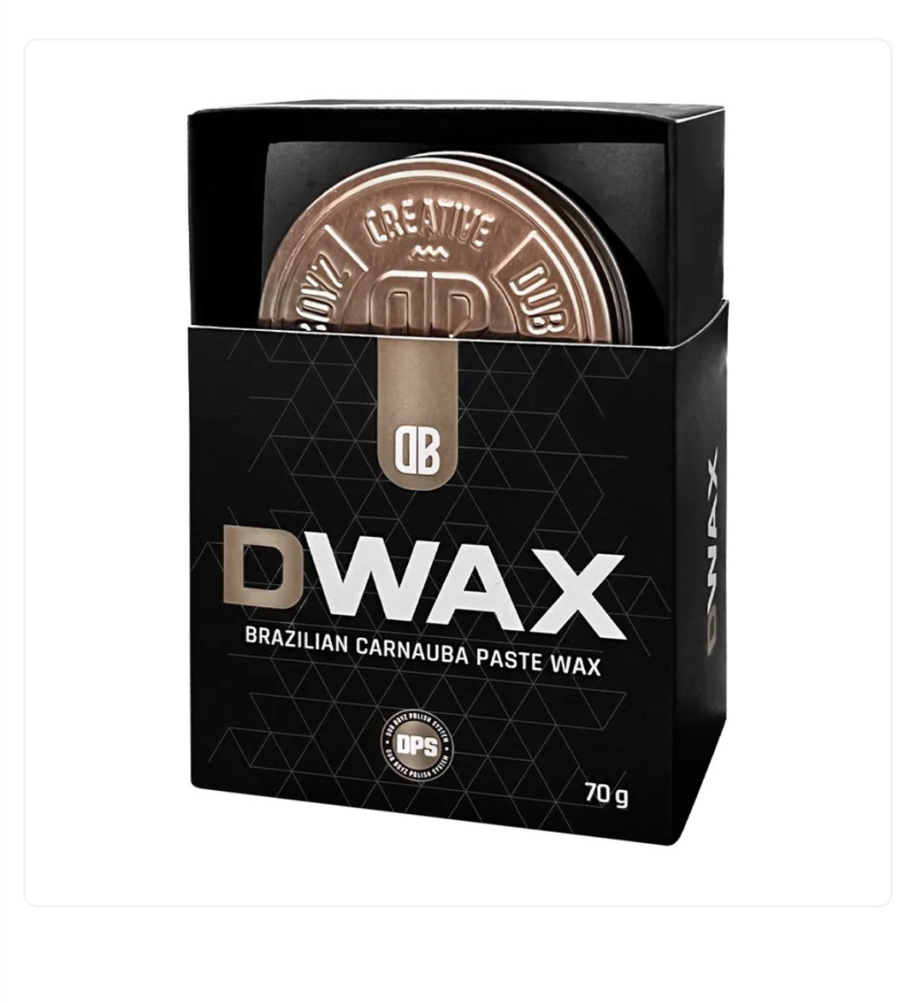 Cera de Carnaúba Híbrida em Pasta Dub Boyz D Wax - 70g
