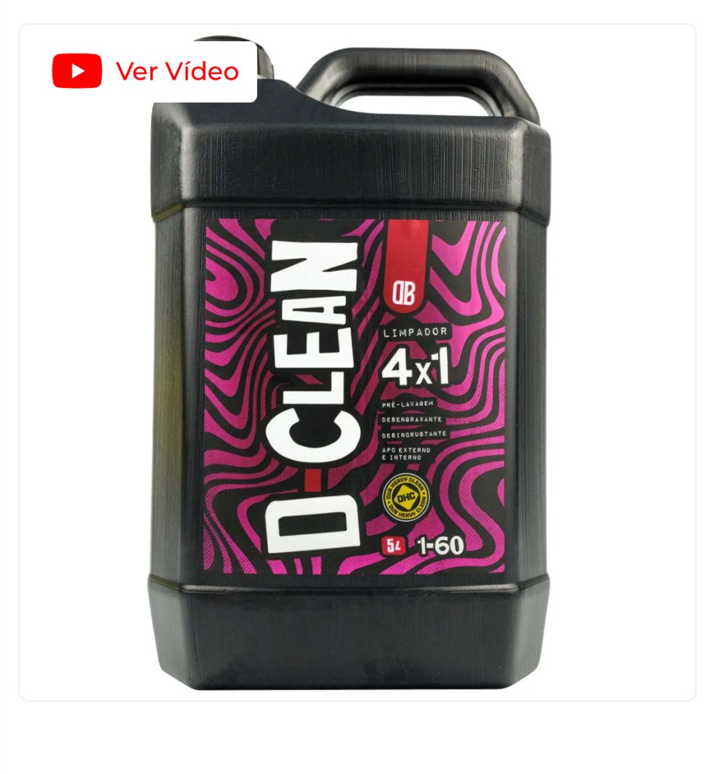 Limpador 4 em 1 Dub Boyz D-Clean - 5 Litros