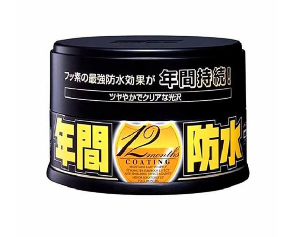 Cera Fusso Coat Black para Cores Escuras Soft99 200g