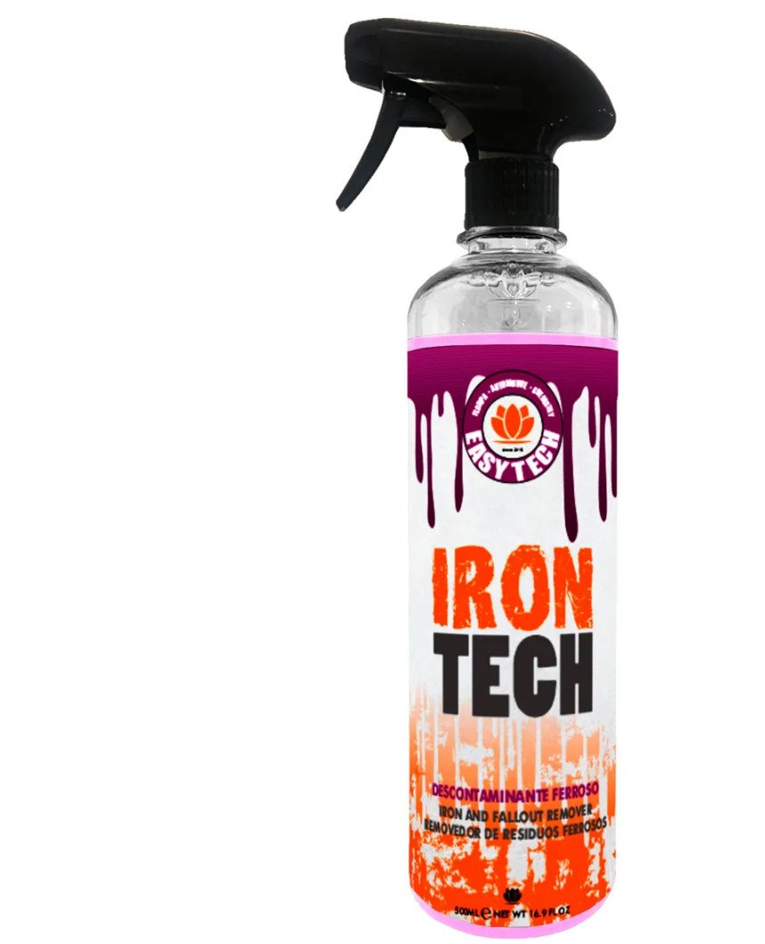 IRONTECH - Descontaminante Ferroso e Eliminador de Ferrugem - EasyTech (500ml)