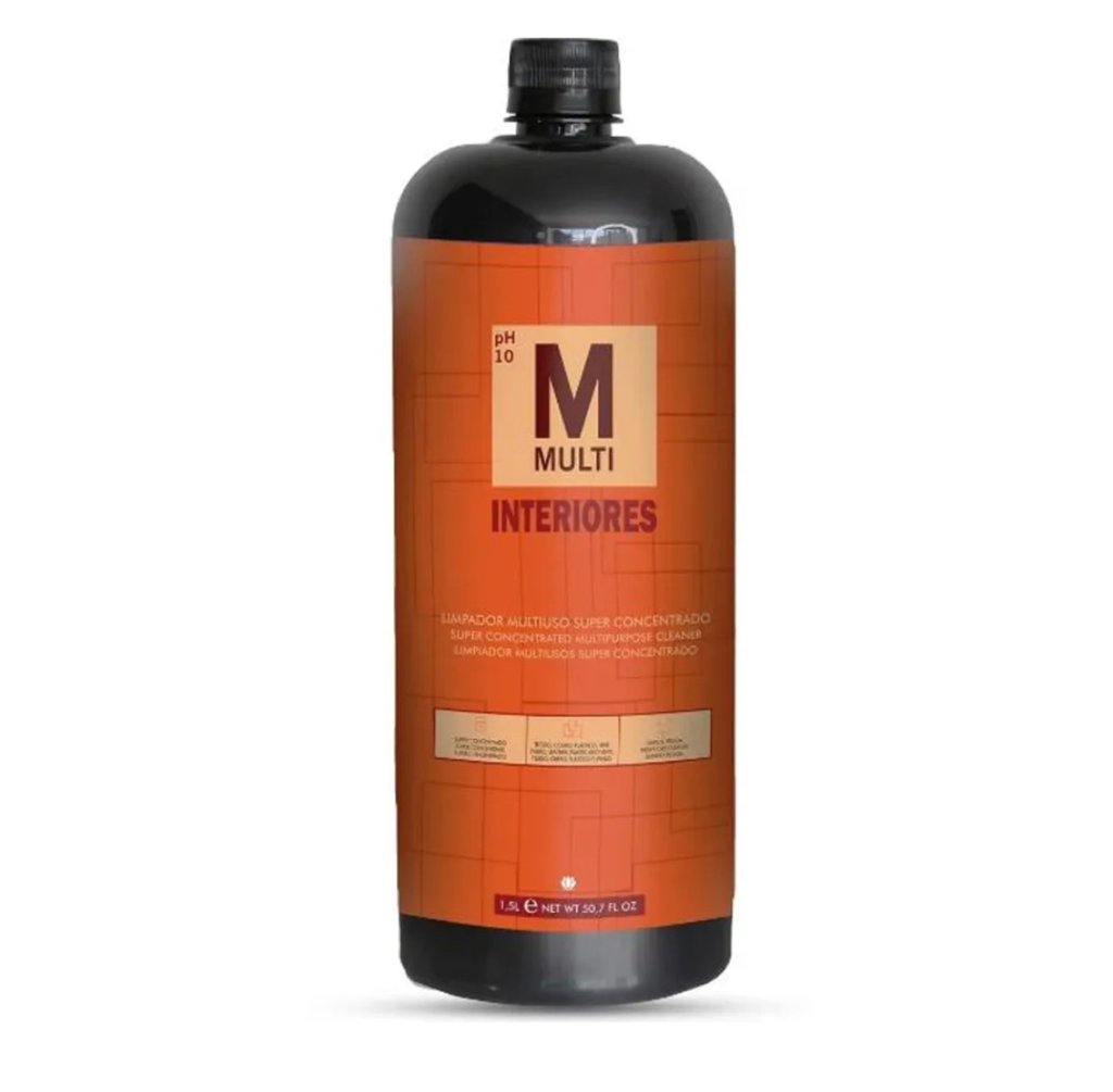Multi Interiores Limpador Multipropósito Super Concentrado - EasyTech (1,5 L) Diluição: Até 1:50