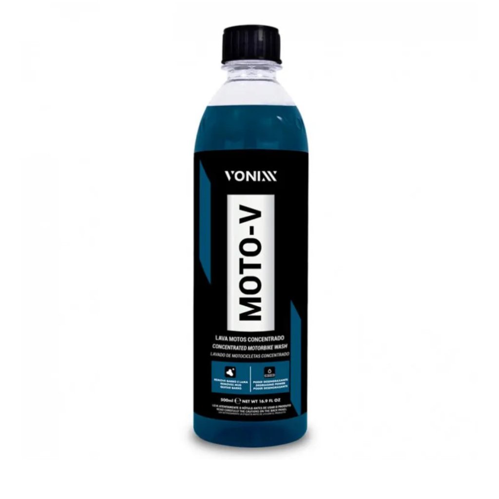 MOTO-V Lava Motos Concentrado - Vonixx (500ml) Diluição até 1:200