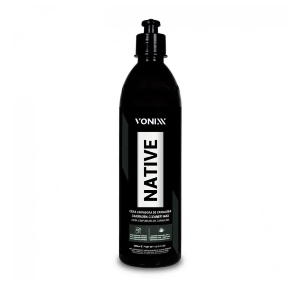 Native Cleaner Wax Brazilian Carnaúba - Vonixx (500ml)