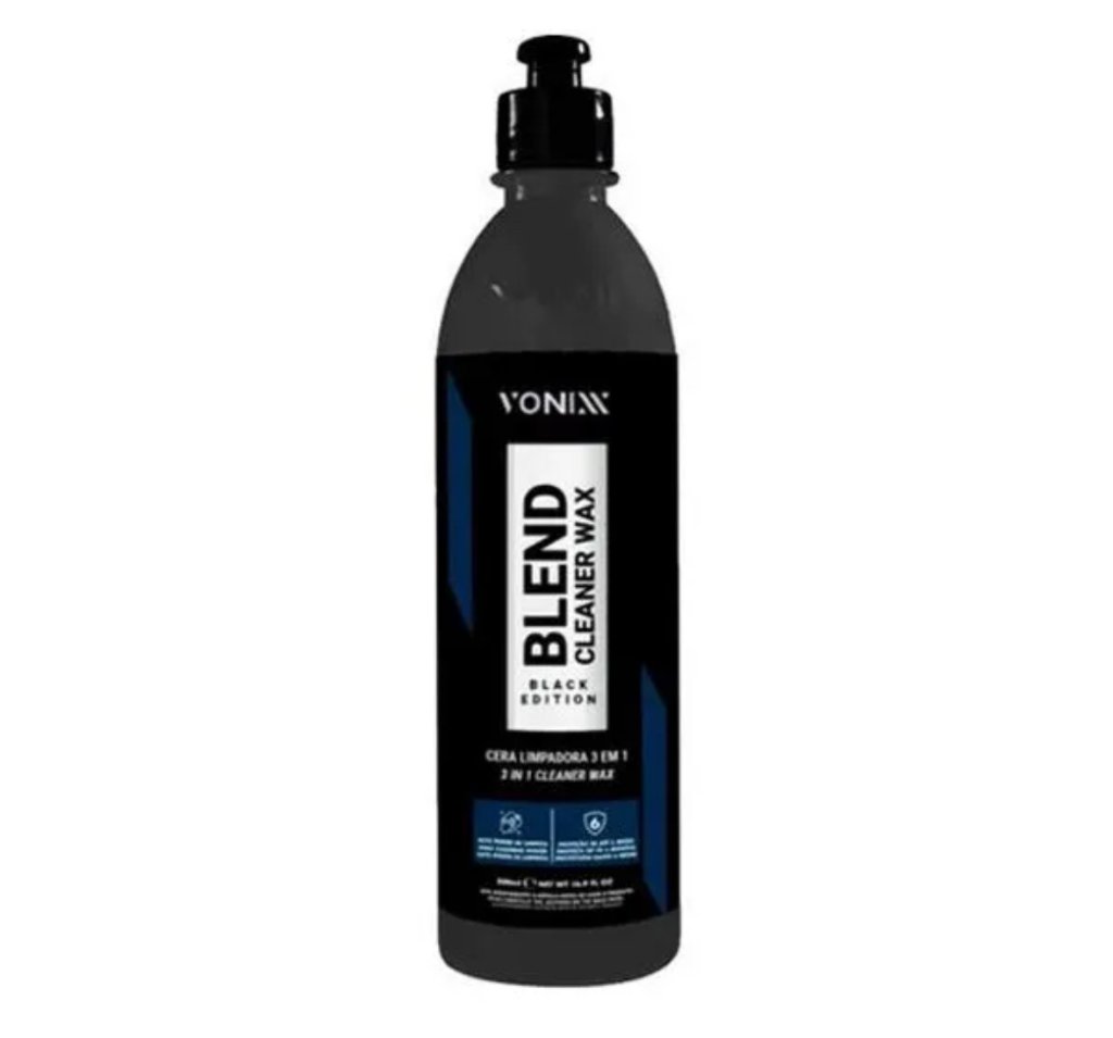 Blend CLEANER WAX BLACK Edition Cera Limpadora 3 em 1 - Vonixx (500ml)