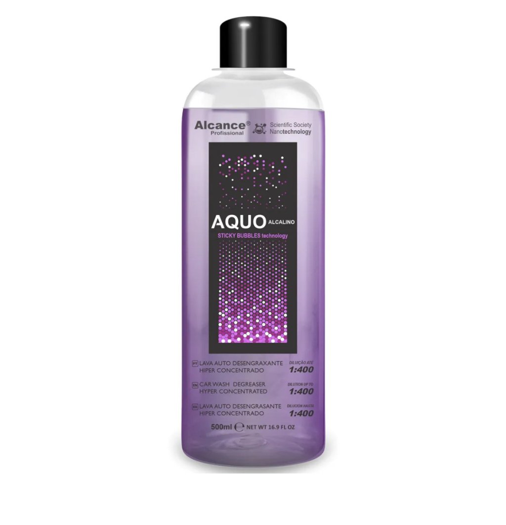 Aquo Guard Shampoo Automotivo Desengraxante - Alcance (500ml) Diluição: Até 1:400