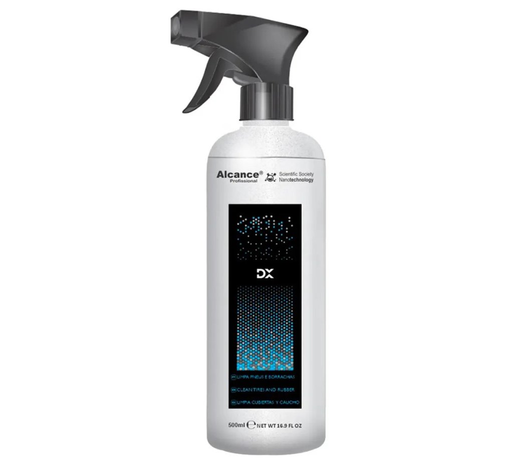 DX Limpador de Pneus e Borrachas - Alcance (500ml)