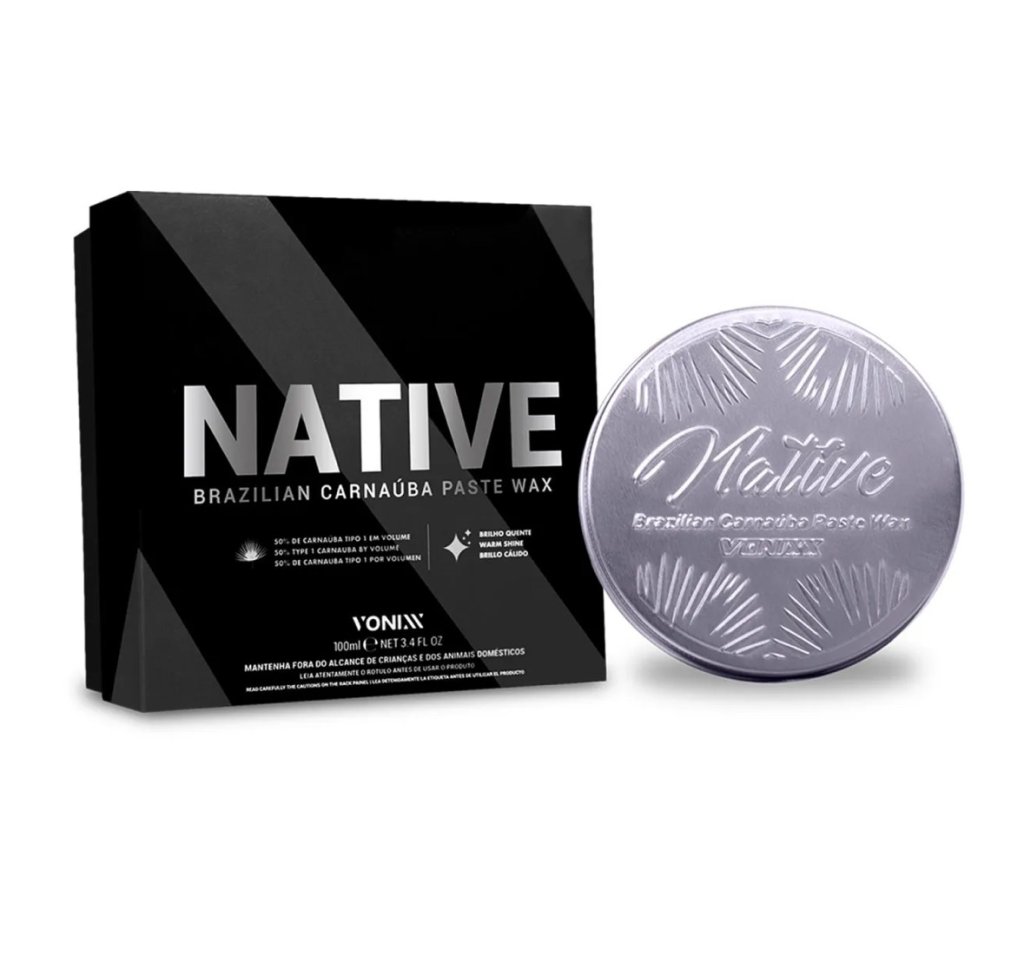 Cera de Carnaúba em Pasta Native - Paste Wax - Vonixx (100g)