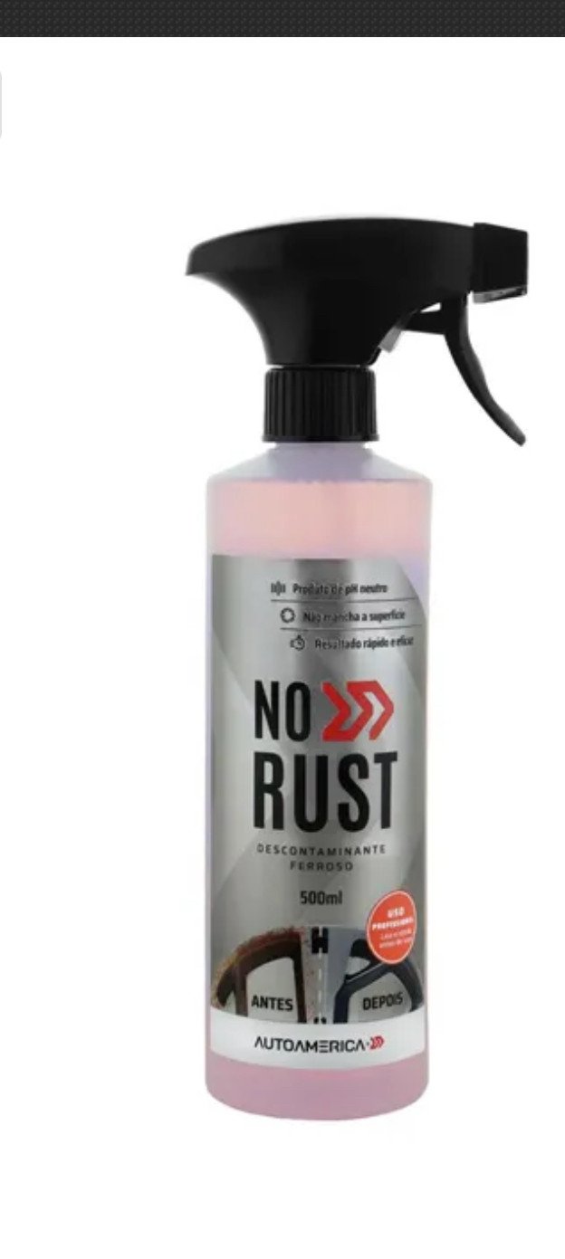NO RUST Descontaminante Ferroso - Autoamerica (500ml)