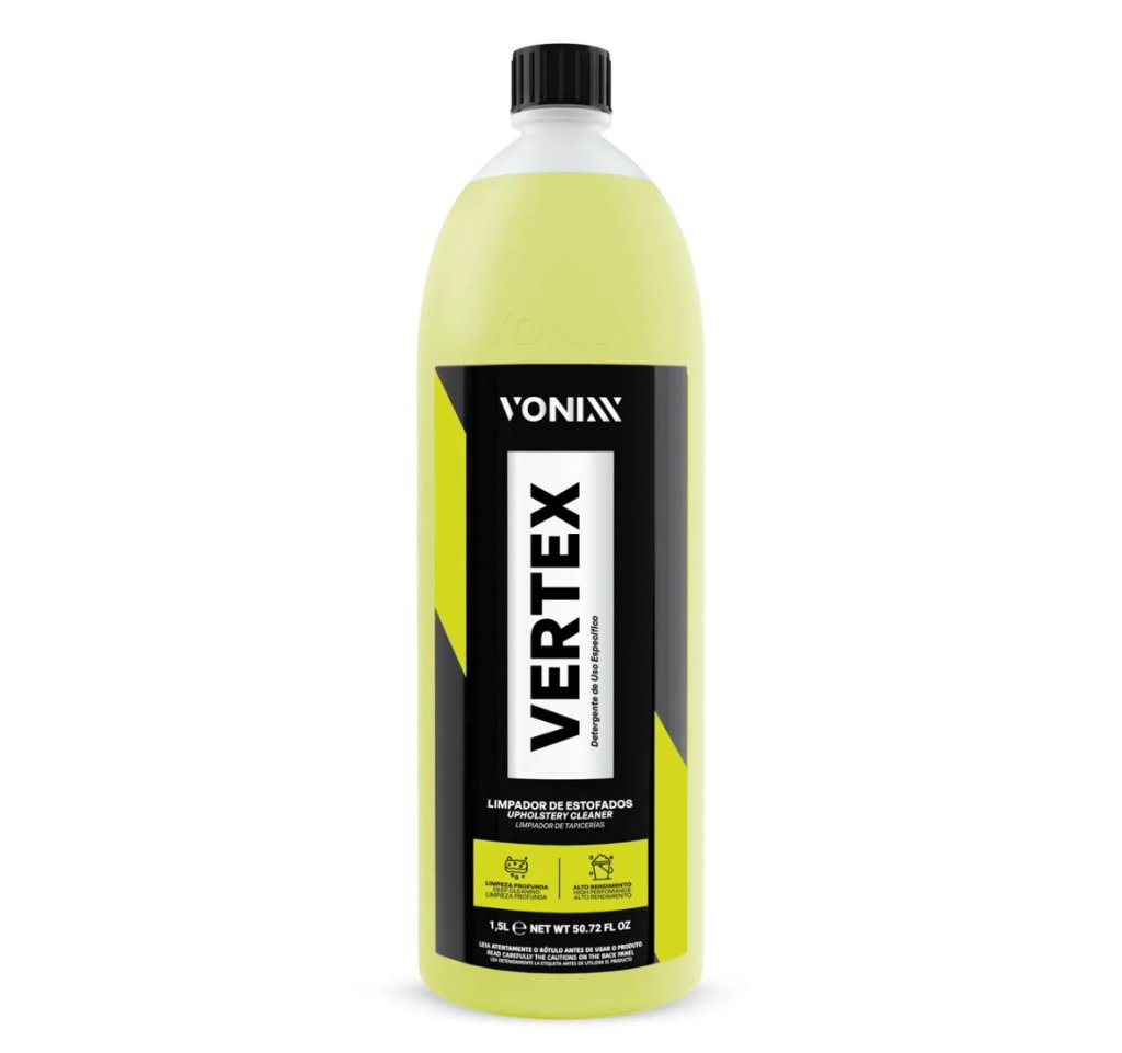 VERTEX Limpador de Estofados Super Concentrado - Vonixx (1,5L) Diluição: Até 1:80