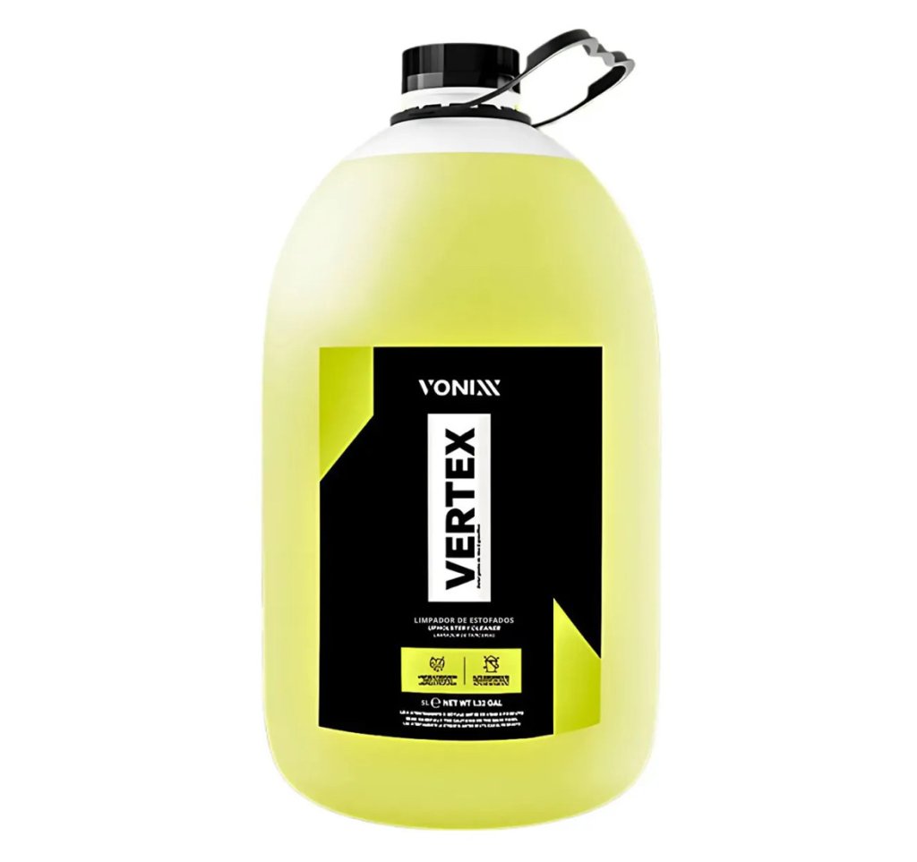 VERTEX Limpador de Estofados Super Concentrado - Vonixx (5 Litros) Diluição: Até 1:80