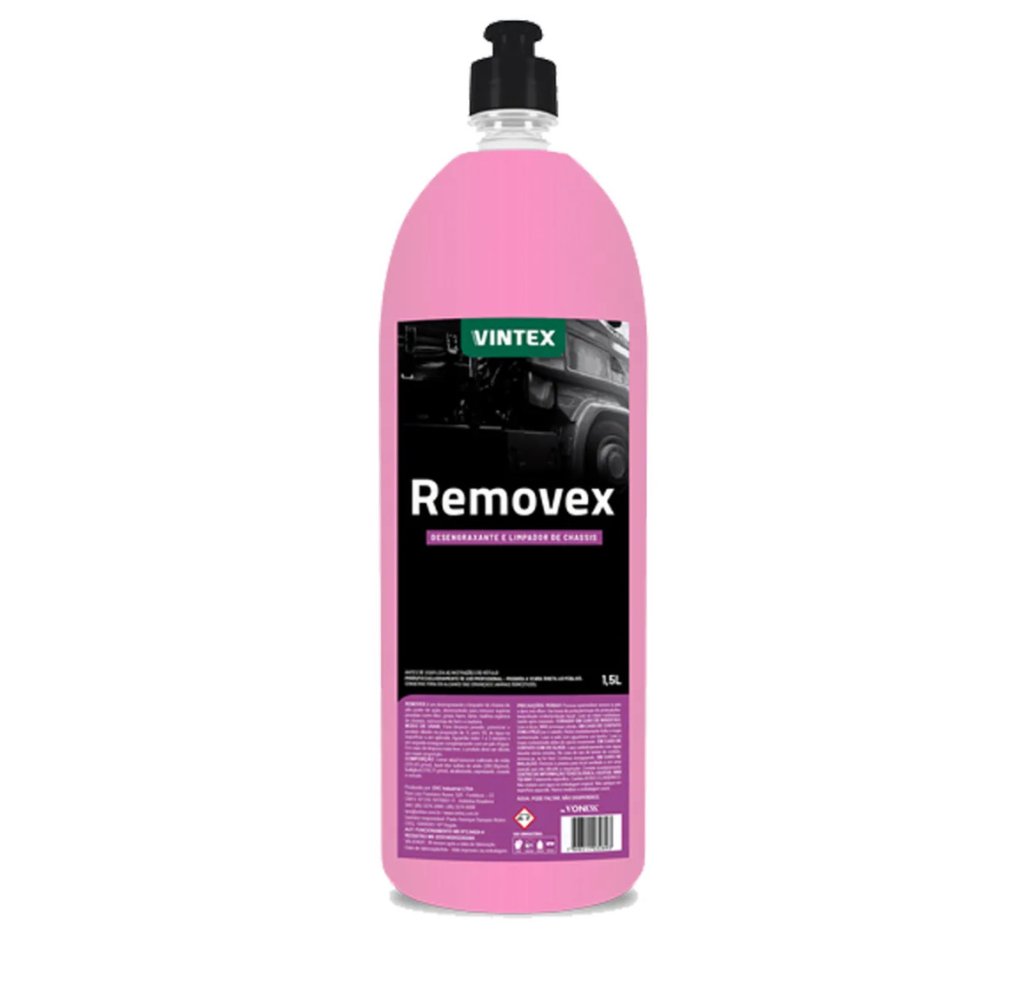 Removex - Desengraxante e Limpador de Chassis - Vintex (1,5 L) Diluição 1:10