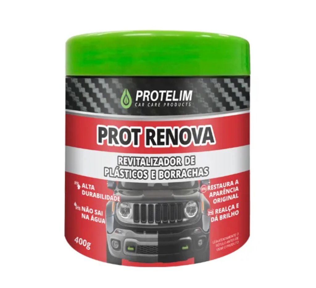 Prot Renova - Revitalizador de Plásticos Protelim (400g)