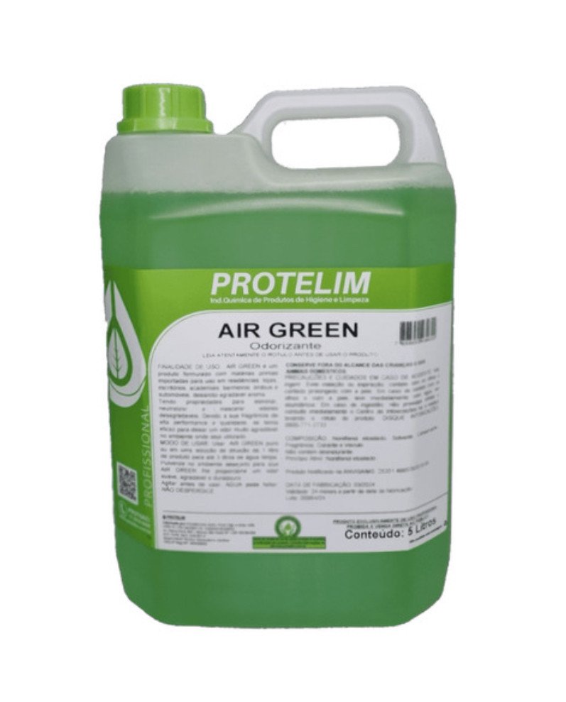 Prot-Air Green Odorizante 5 Litros Protelim